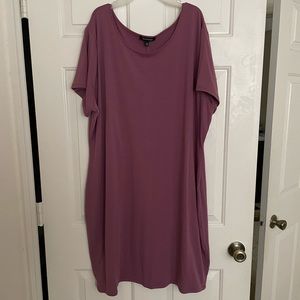 Ups & downs muave dress size 3X